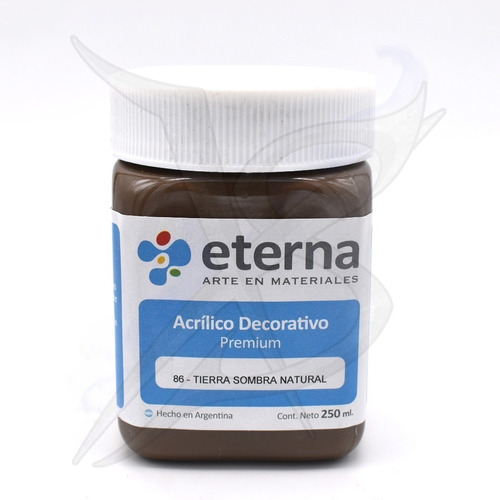 Acrilico - Eterna 250 Cc Tierra Sombra Natural - Xion Store