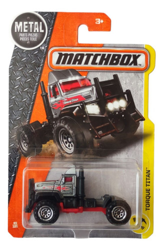 Cabezote Tractomula Torque Titan Matchbox Original