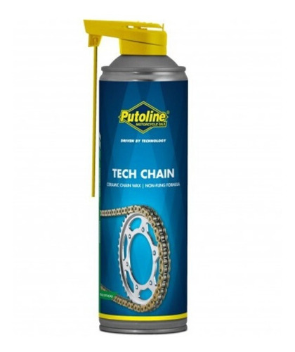 Lubricante Cadena Ceramico Putoline Tech Chain 500ml P Bikes