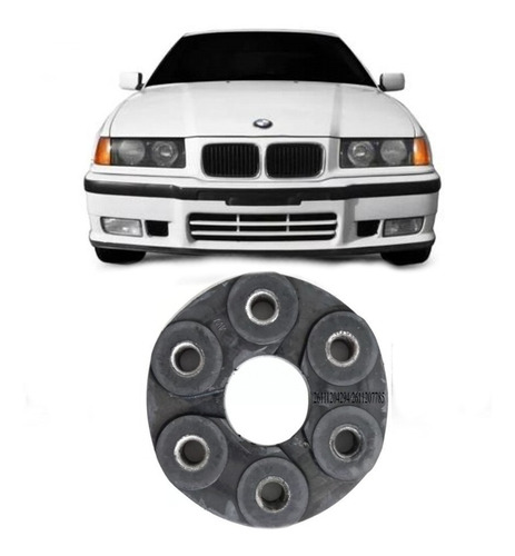 Cardan Borracha Coxim Bmw 325i E30 E36 E46 6cc Bolacha