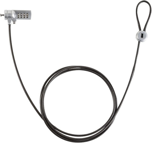 Candado Seguridad Laptop Combinación 1.8 Cable Acero Steren
