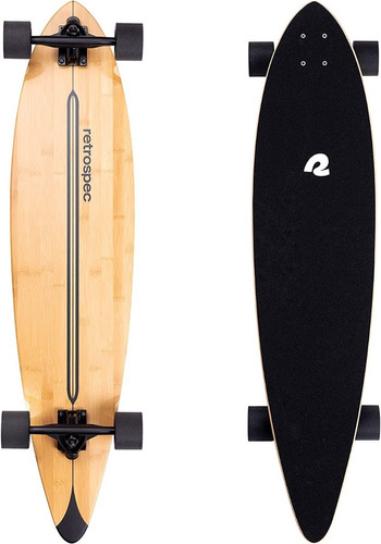 Patineta Longboard Retrospec Zed Large Bamboo Paintail 41 In