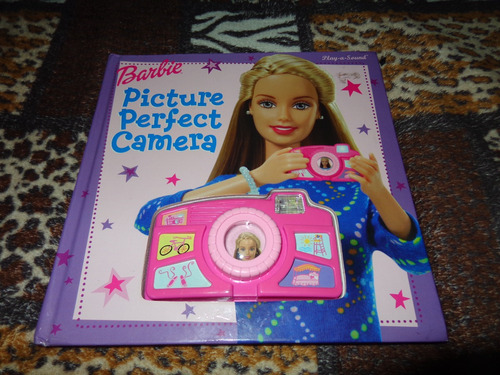 Barbie Picture Perfect Camera Libro De Tapa Dura Con Sonido (Usado)