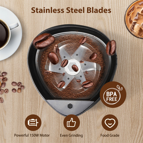 Molinillo Eléctrico 60g Para Granos De Cafe Y Nuez Aigostar