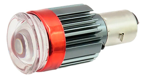 Foco Led Tipo Lupa Moto Italika Dt 150 Delivery Potentes 24w