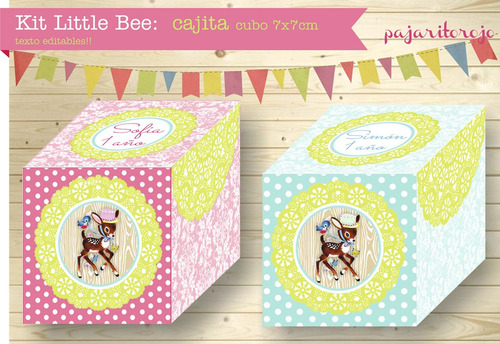 Kit Little Bee Rosa