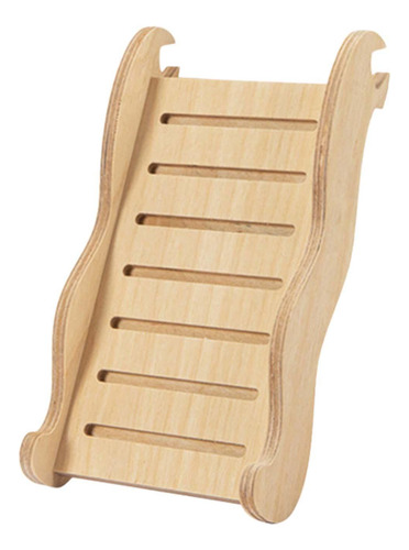 Escalera De Madera Para Hámster, Conejera, Rampa, Juguete S