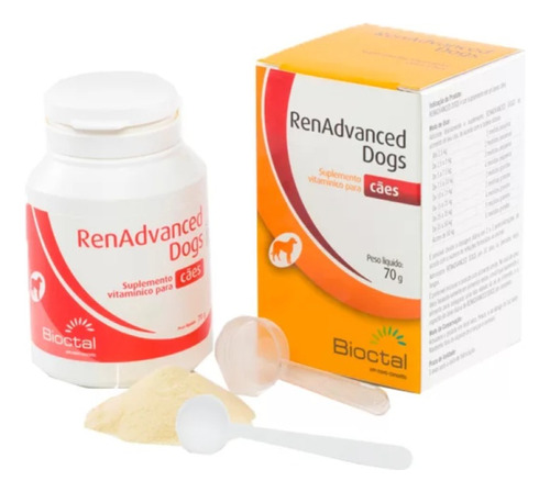 Suplemento Vitaminico Para Cães Biocta-70g Renadvanced Dogs 
