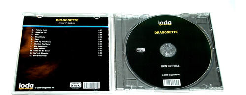 Dragonette - Fixin To Thrill Cd Import New Wave Synth-pop A1 (Usado)