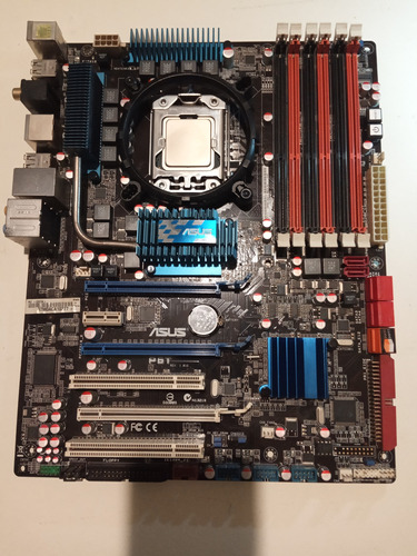 Motherboard 1366 Asus P6t + Xeon X5660 6 Núcleos 12 Hilos