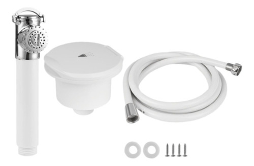 Cabezal De Ducha De Mano Para Rv Con Manguera De 4 M