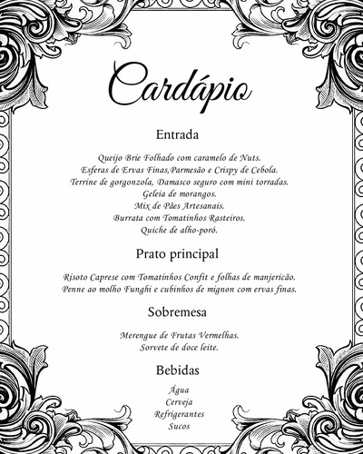 Cardápio Digital Com Qr Code - Casamento Festa Aniversário 7