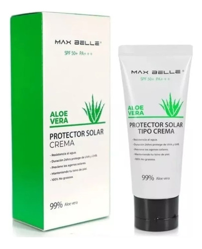 Protector Solar 99% Aloe Vera Factor 50+