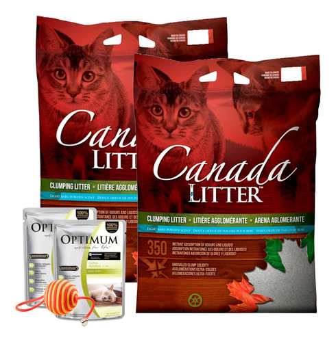 Canada Litter - Arena Aglomerante - 36kg