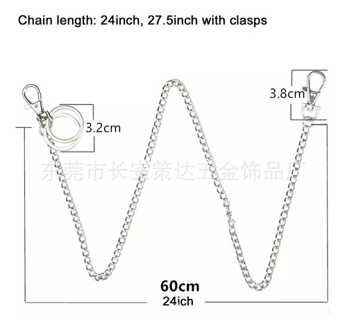 Cadena Decora Wallet Chain Pants