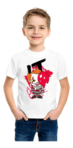  Playera Halloween Payaso It Diseño 75 Playeras Beloma