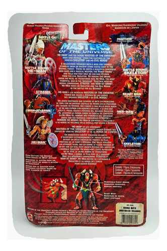 ### Mattel Motu 200x Beast Man Four Horsemen Masters ### (Usado)