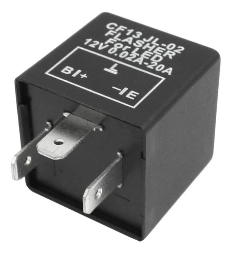 Uxcell Rel Luz Led Intermitente 5 Dc Amper Pin Para Auto