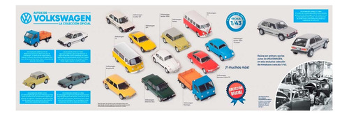 Volkswagen La Coleccion Oficial, 70 Tomos 1/43 Planeta