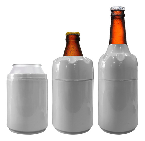 Cervegelas 3 Em 1 Long Litrinho E Lata Kit Com 10pçs Premium Cor Cinza