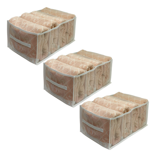 Kit Com 3 Colmeias Plus Gg 32x45x22 Cm  Organizador Novidade
