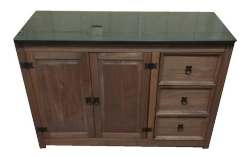 Bajo Mesada De Madera + Tapa , Alacena, Cocina, Kapanmueble