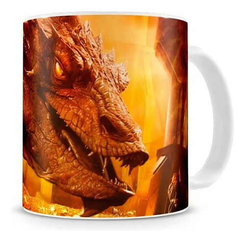 Caneca O Hobbit Smaug Iii