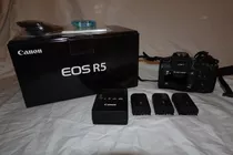 Comprar Canon Eos R5 45.0mp Cámara Mirrorless Negra Con Accesorio Co