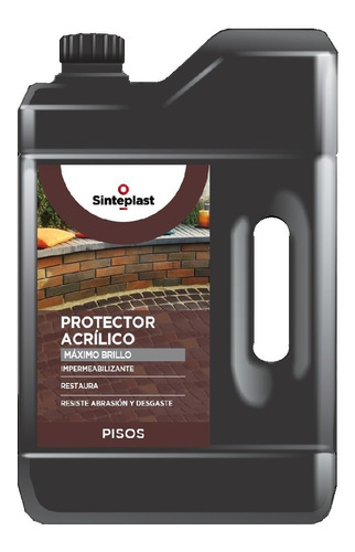 Recufloor Protector Acrilico P/pisos 5lt Sinteplast - Imagen