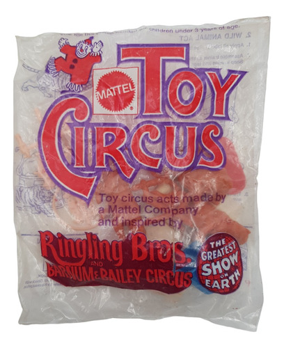 Toy Circus Ringling Bros Wild Animal Act Empaque Con Detalle