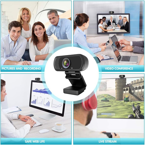 Cámara Web Ziqian De 1080p Para Streaming