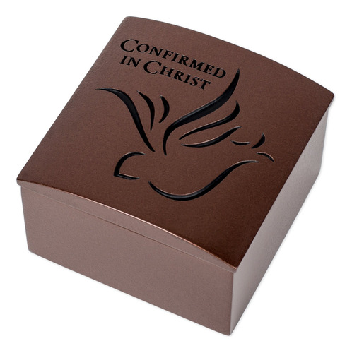 Caja Bronce Inspiradora: Arte Religioso Confirmacion