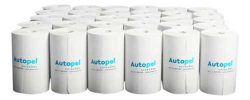 Autopel Caixa Com 20 Unidades De Bobinas 80x40 40 Metros Cor Branco