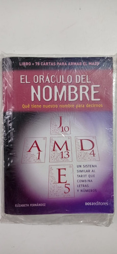 El Oráculo Del Nombre Elizabeth Fernández Dos Editores