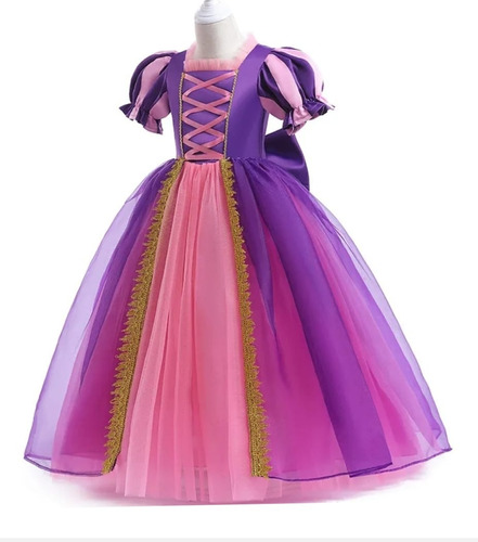 Disfraz Vestido Princesa Rapunzel Enredados Disney