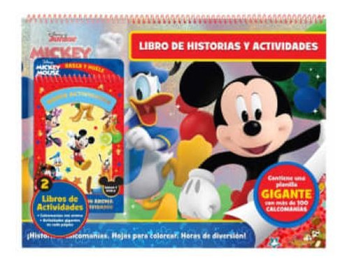 Libro De Historias Y Actividades Berry Hip Mickey Mouse