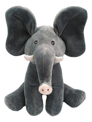 Gift Elefante De Peluche Con Música/interactivo Que Calma