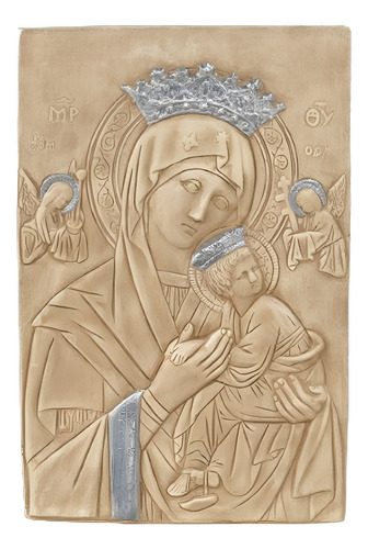 Virgen Perpetuo Socorro Figura Religiosa Campoamor Deco