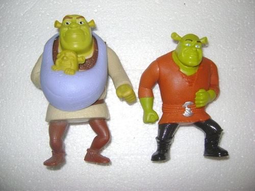 Shrek Forever After - Shrek Con Bebe Y Brogan - Mcdonald's (Usado)