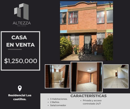Venta En Casa En Fraccionamiento Los Castillos