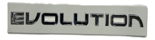 Emblema Chevrolet Evolution  Cromo    3m 