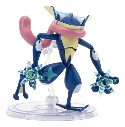 Pokémon Pokemon Greninja, Figura De 6 Pulgadas Súper Articul