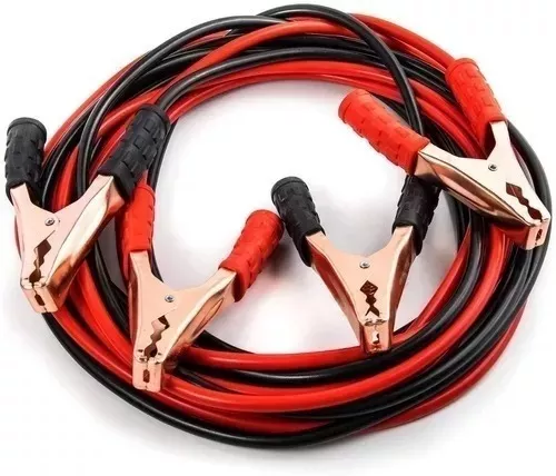 Cables Con Pinzas Para Arranque Auto