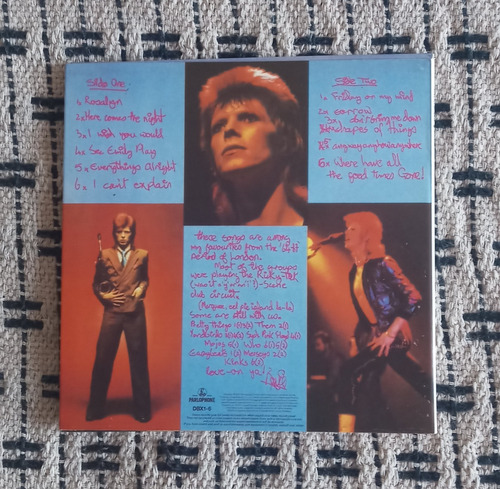 Cd Mini Lp David Bowie Pin Ups Glam Rock Pop Imp Eur 2015 (Usado)