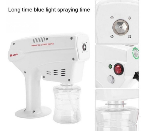 Pistola Sanitizante Portatil Luz Uv