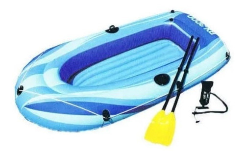 Bote Inflable Con 2 Remos Hasta 2 Adultos