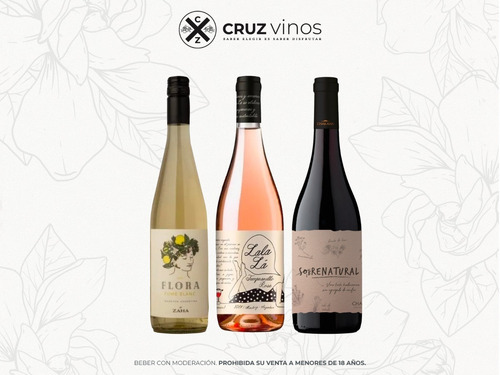 Imagen 1 de 1 de Vinos Box Veggie Zaha - Lala Lá! - Chakana