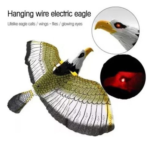 . Olhos De Luz Artificial Pingente Pássaro Falcão