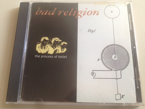 Bad Religion The Process Of Belief Cd Usado Importado Brasil