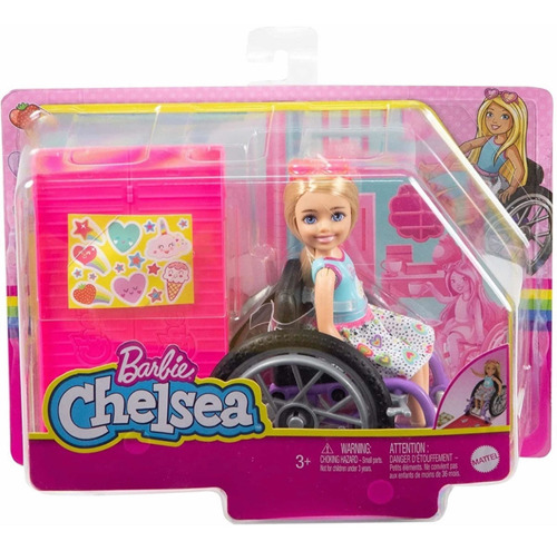 Barbie Chelsea Con Silla De Ruedas Y Rampa De Acceso